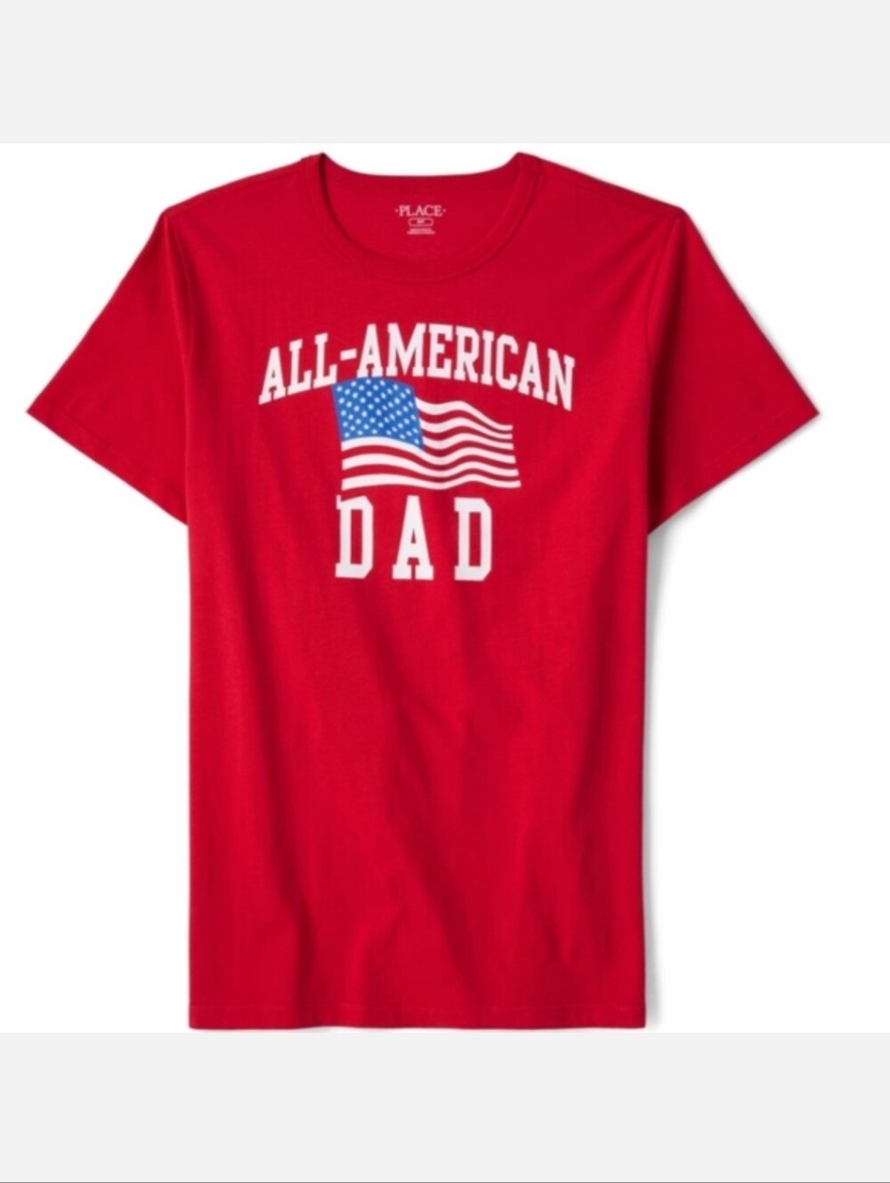 Men's The children's place all American dad patriotic graphic tee RED XLARGE